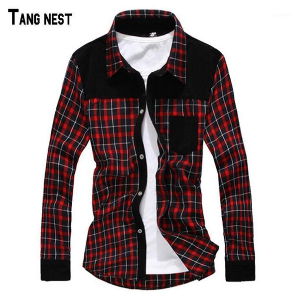 men's casual shirts tangnest 2021 arrival men spring design corduroy plaid checkered long sleeve dress red blue navy mcl6241, White;black
men's casual shirts tangnest 2021 arrival men spring design corduroy plaid checkered long sleeve dress red blue navy mcl6241, White;black