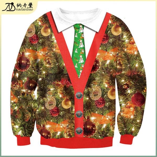 neck 2020 new round christmas tie digital printing long sve sweater swyl020, Black
neck 2020 new round christmas tie digital printing long sve sweater swyl020, Black