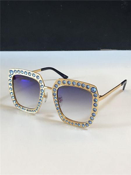 new fashion designer women sunglasses 0115 metal square frame mosaic shiny crystal colorful diamond uv400 lens with original box, White;black
new fashion designer women sunglasses 0115 metal square frame mosaic shiny crystal colorful diamond uv400 lens with original box, White;black