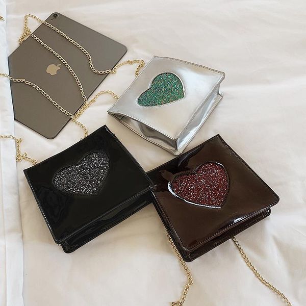 2020 new fashion ladies handbag shoulder bags tote purse pu leather womens sequined chian messenger hobo bags