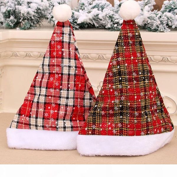 red decorations plaid santa new hats hood novelty year caps hat happy accessories claus christmas holiday party christmas kheoa
red decorations plaid santa new hats hood novelty year caps hat happy accessories claus christmas holiday party christmas kheoa