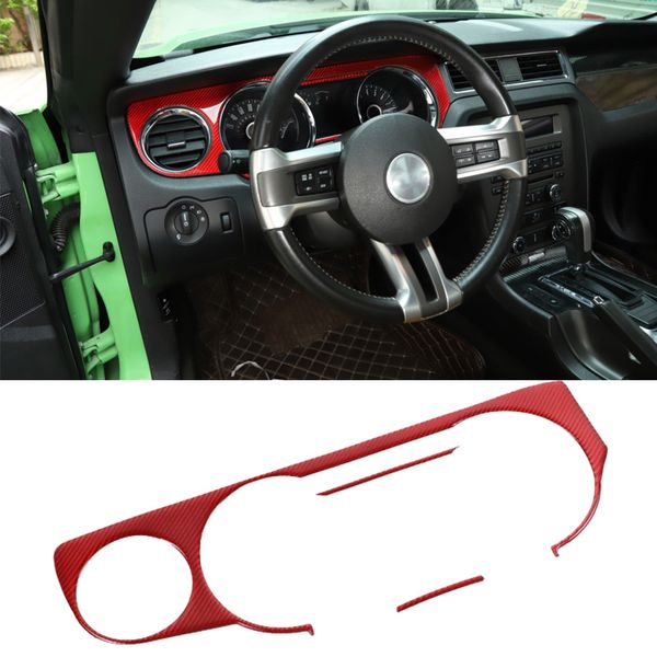 car dash board decoration panel trim red carbon fiber 3pc for ford mustang 2009-2013 auto interior accessories
car dash board decoration panel trim red carbon fiber 3pc for ford mustang 2009-2013 auto interior accessories