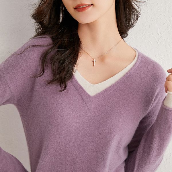 2021 wool knitting and cashmere 100% feminine 6 long soft jumpers zzvg, White;black
2021 wool knitting and cashmere 100% feminine 6 long soft jumpers zzvg, White;black