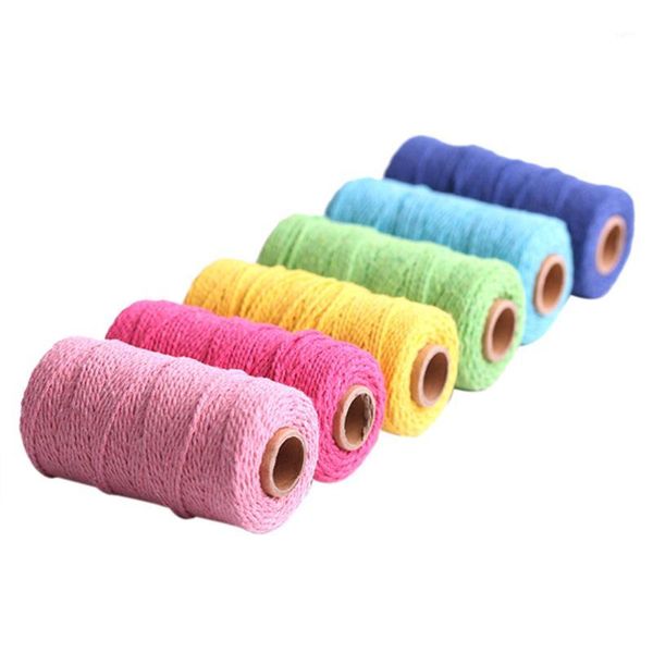 100m long/100yard pure cotton twisted cord rope crafts macrame artisan string multicolor linen rope home textiles accessories1, Black;white
100m long/100yard pure cotton twisted cord rope crafts macrame artisan string multicolor linen rope home textiles accessories1, Black;white