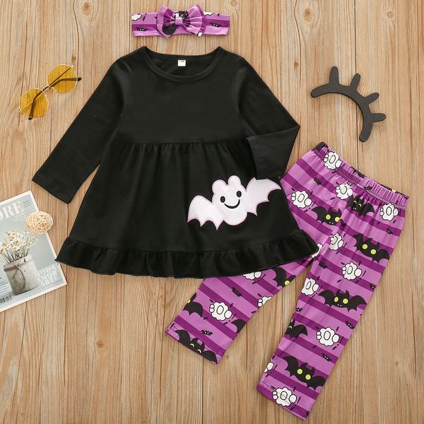pudcoco halloween clothes toddler baby girl long sleeve ruffle print striped long pants headband 3pcs halloween setx1019, White
pudcoco halloween clothes toddler baby girl long sleeve ruffle print striped long pants headband 3pcs halloween setx1019, White
