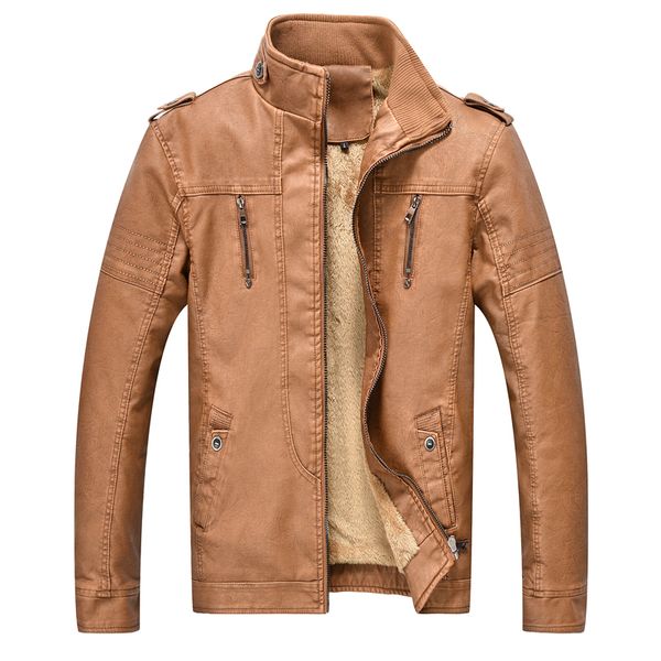 2021 faux men leather jacket autumn solid clothes new elastic mode messrs pu outerwear coat 316 tyob, Black
2021 faux men leather jacket autumn solid clothes new elastic mode messrs pu outerwear coat 316 tyob, Black