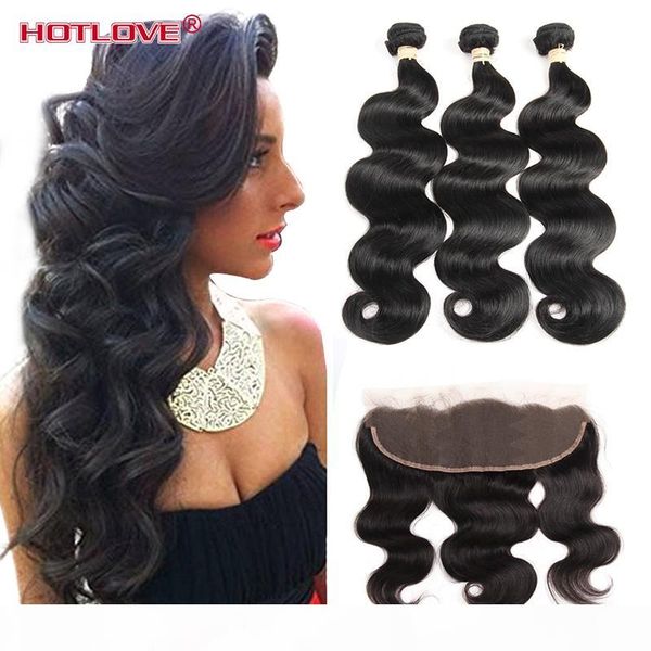 3 bundle hair with lace frontal with baby hair brazilian virgin human body wave hair frontal closure ear to ear 13*4 part, Black;brown
3 bundle hair with lace frontal with baby hair brazilian virgin human body wave hair frontal closure ear to ear 13*4 part, Black;brown