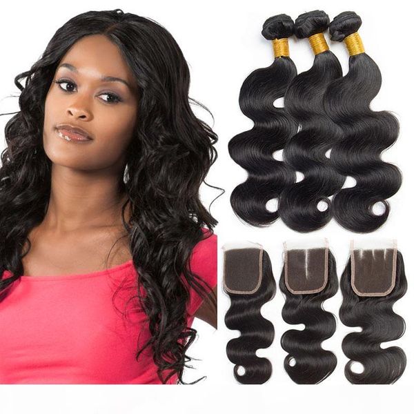 3 piece body wave human hair bundles with closure 10-28 inch natural black virgin human hair bundles 7a grade human hair
3 piece body wave human hair bundles with closure 10-28 inch natural black virgin human hair bundles 7a grade human hair
