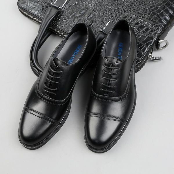 new spring men's leather shoes youth fashion platform business casual shoes two joint platform korean style genuine leather, Black
new spring men's leather shoes youth fashion platform business casual shoes two joint platform korean style genuine leather, Black