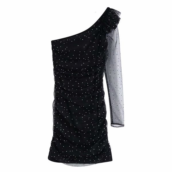 2021 summer women new fashion netting a sleeve sequin dress female party mesh laminated decoration dres, Black;gray
2021 summer women new fashion netting a sleeve sequin dress female party mesh laminated decoration dres, Black;gray