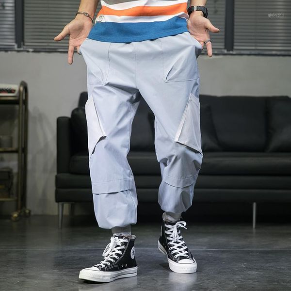 men's side pockets cargo harem pants 2020 hip hop casual male joggers trousers fashion loose streetwear pants dropshipping1, Black
men's side pockets cargo harem pants 2020 hip hop casual male joggers trousers fashion loose streetwear pants dropshipping1, Black