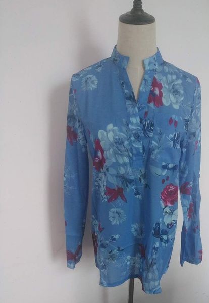 floral print women blouse summer plus size long sleeve shirt harajuku printed blusa feminina womens and blouses, White
floral print women blouse summer plus size long sleeve shirt harajuku printed blusa feminina womens and blouses, White