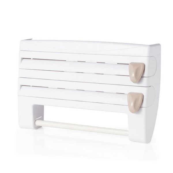 hooks & rails economical multi function film storage rack wall-mounted paper towel holder plastic wrap 15" kitchen ds99
hooks & rails economical multi function film storage rack wall-mounted paper towel holder plastic wrap 15" kitchen ds99
