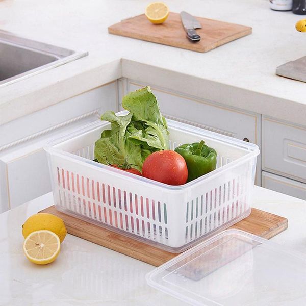 storage bottles & jars transparent large capacity box refrigerator fresh keeping fruit vegetable sealed with cover
storage bottles & jars transparent large capacity box refrigerator fresh keeping fruit vegetable sealed with cover