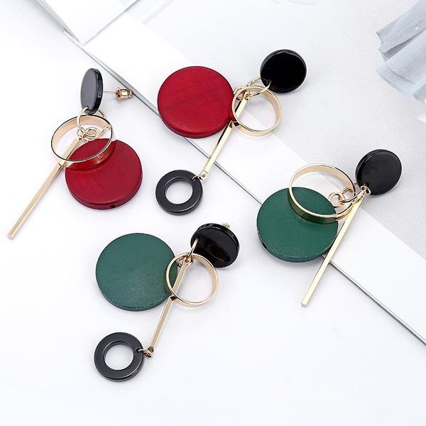 asymmetric round wood long tassel earrings for women circle geometric earring fashion charm trendy jewelry, Silver
asymmetric round wood long tassel earrings for women circle geometric earring fashion charm trendy jewelry, Silver