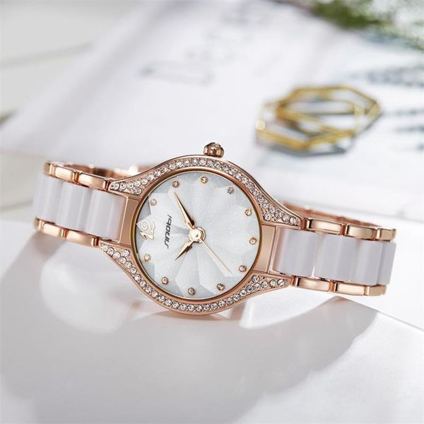 fashion waterproof versatile ceramic edged quartz diamond chronobi student's women's watch 2021, Slivery;brown
fashion waterproof versatile ceramic edged quartz diamond chronobi student's women's watch 2021, Slivery;brown