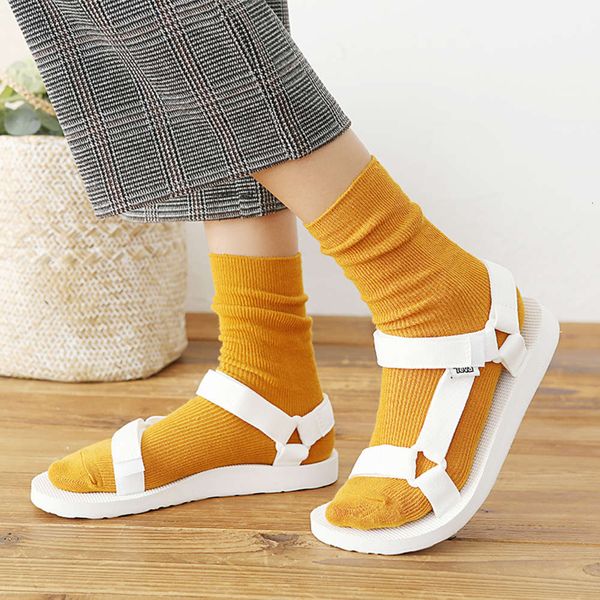 2021pile autumn and winter vertical stripe thin women's solid forest short boots long tube socks, Black
2021pile autumn and winter vertical stripe thin women's solid forest short boots long tube socks, Black