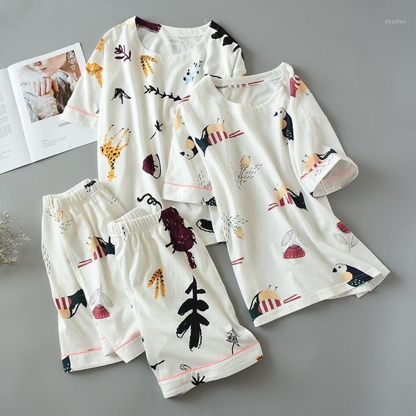 ladies cotton summer light style pyjamas set 100% cotton knit short sleeved shorts loose-fitting homewear intimate lingerie1, Black;red
ladies cotton summer light style pyjamas set 100% cotton knit short sleeved shorts loose-fitting homewear intimate lingerie1, Black;red