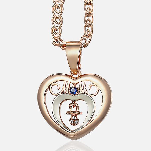 585 rose gold heart shaped pendant necklaces for women mother kid jewelry dropshipping womens pendant necklace fashion lgp3711, Silver
585 rose gold heart shaped pendant necklaces for women mother kid jewelry dropshipping womens pendant necklace fashion lgp3711, Silver