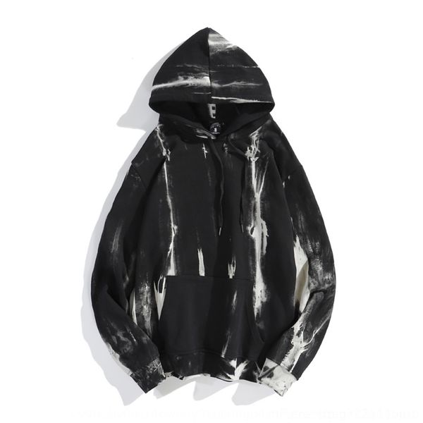 7djup ins street dark gradual bark pattern tie spring irregular terry coat coatsweater dyed wash loose and autumn men's coat inf cxxzp, Black
7djup ins street dark gradual bark pattern tie spring irregular terry coat coatsweater dyed wash loose and autumn men's coat inf cxxzp, Black