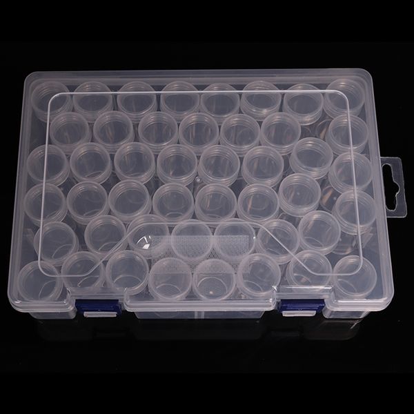44 grids diamond painting boxes plastic organizer 5d diamond embroidery accessories storage containers for diy art craft, nail diamonds, Black
44 grids diamond painting boxes plastic organizer 5d diamond embroidery accessories storage containers for diy art craft, nail diamonds, Black