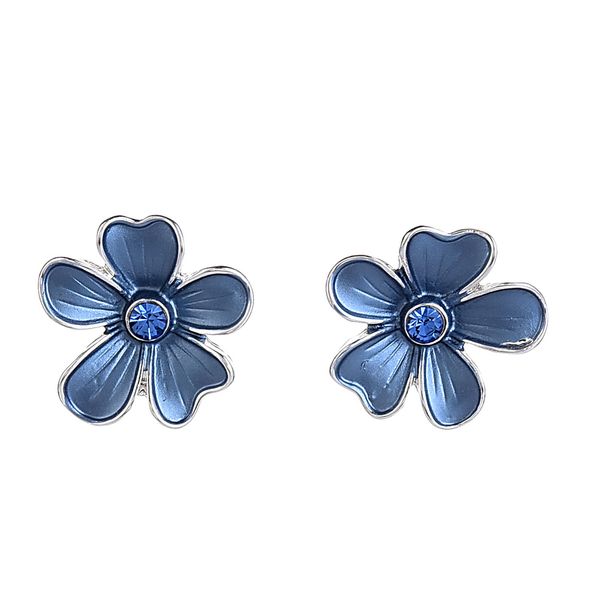 women earrings fashion pink enamel flower stud earrings for women female wedding jewelry trendy exquisite earring sale, Silver
women earrings fashion pink enamel flower stud earrings for women female wedding jewelry trendy exquisite earring sale, Silver
