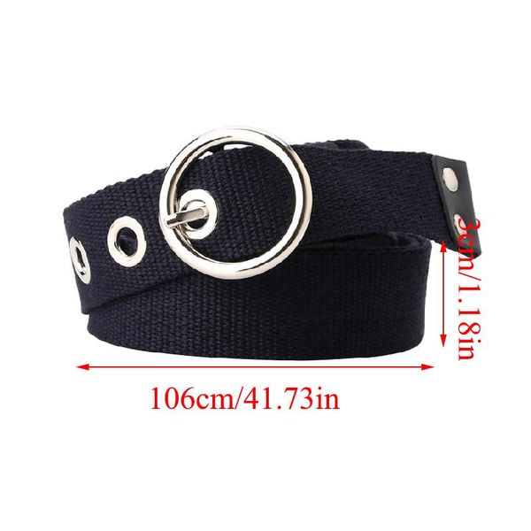 women canvas belt adults solid color adjustable belts casual waistband for dress jeans decoration round metal buckle pin belts sqcgyx, Black;brown
women canvas belt adults solid color adjustable belts casual waistband for dress jeans decoration round metal buckle pin belts sqcgyx, Black;brown