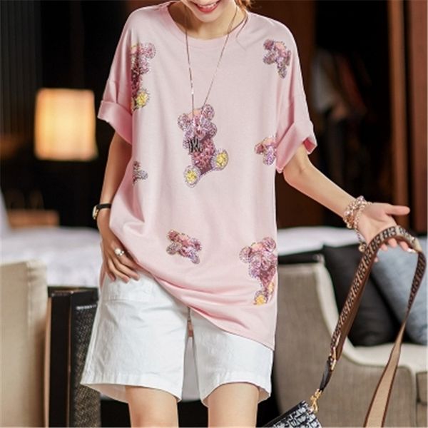 vwntf art mm new bear drill short sleeve sister 4cjpk fat t-shirt big women's t-shirt loose, White
vwntf art mm new bear drill short sleeve sister 4cjpk fat t-shirt big women's t-shirt loose, White