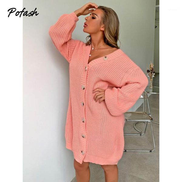 pofash knitted pink solid oversize cardigan women sweater button v neck long sleeves autumn winter outfits 2021 casual loose, White
pofash knitted pink solid oversize cardigan women sweater button v neck long sleeves autumn winter outfits 2021 casual loose, White