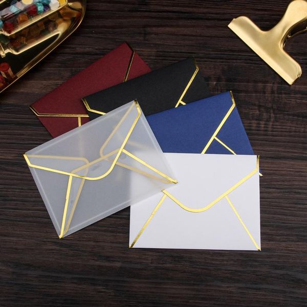 10pcs 10*7.5cm pearlescent paper sulfuric acid paper exquisite bronze business invitation envelope wedding invitation envelope
10pcs 10*7.5cm pearlescent paper sulfuric acid paper exquisite bronze business invitation envelope wedding invitation envelope