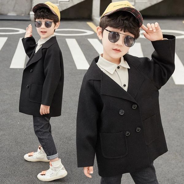 winter jackets boys solid woolen double-breasted baby boy trench coat lapel 1 2 3 4 5 y kids outerwear coats wool coat for boys, Blue;gray
winter jackets boys solid woolen double-breasted baby boy trench coat lapel 1 2 3 4 5 y kids outerwear coats wool coat for boys, Blue;gray