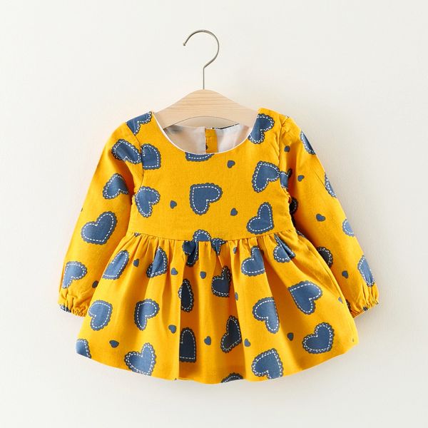 lzh infant dress 2020 autumn casual cotton dresses for baby girls long sleeve print princess dress newborn clothes 0 1 2 3 years lj201223, Red;yellow
lzh infant dress 2020 autumn casual cotton dresses for baby girls long sleeve print princess dress newborn clothes 0 1 2 3 years lj201223, Red;yellow