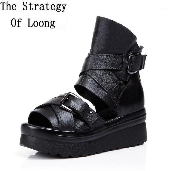 boots 2021 arrival fashion gladiator summer ankle open the toe buckle chunky sole lady real leather high shoes 202104251, Black
boots 2021 arrival fashion gladiator summer ankle open the toe buckle chunky sole lady real leather high shoes 202104251, Black