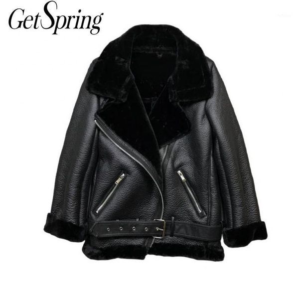 getspring women coat winter coat faux leather jacket plus size motorcycle jackets women plus size black white leather woman1
getspring women coat winter coat faux leather jacket plus size motorcycle jackets women plus size black white leather woman1