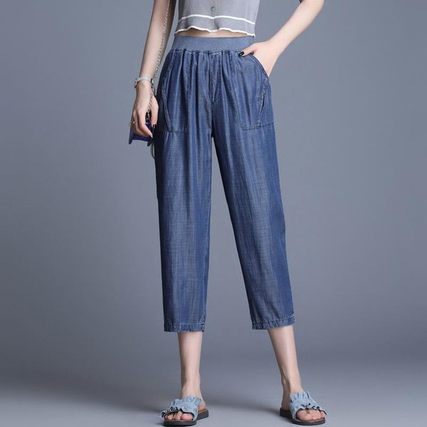 summer jeans woman harem pants loose blue casual denim ankle-length jeans plus size 4xl high waist long trousers
summer jeans woman harem pants loose blue casual denim ankle-length jeans plus size 4xl high waist long trousers