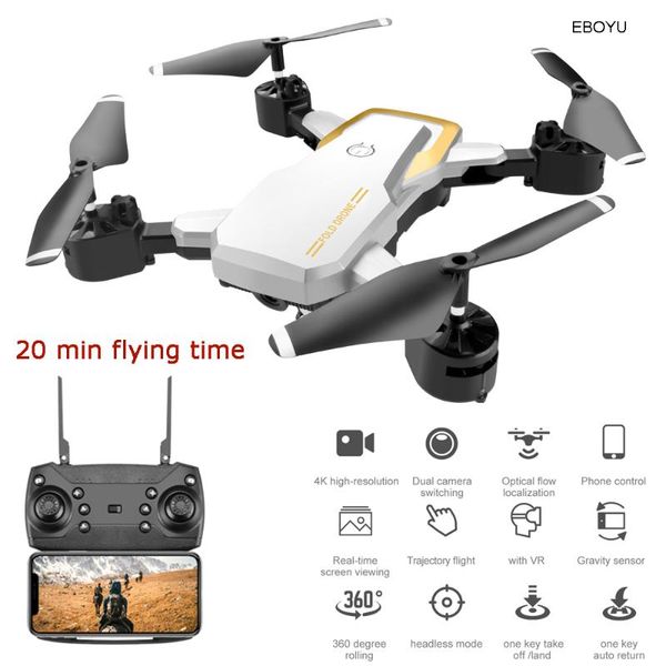 drones eboyu updated lf609s 2.4ghz 4ch fold rc drone 4k wifi fpv camera altitude hold headless mode one key return quadcopter rtf
drones eboyu updated lf609s 2.4ghz 4ch fold rc drone 4k wifi fpv camera altitude hold headless mode one key return quadcopter rtf