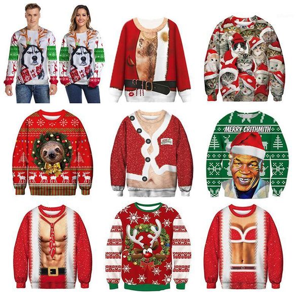 funny ugly christmas sweater men women vacation pullover sweaters jersey hombre novelty autumn winter clothing1, White;black
funny ugly christmas sweater men women vacation pullover sweaters jersey hombre novelty autumn winter clothing1, White;black