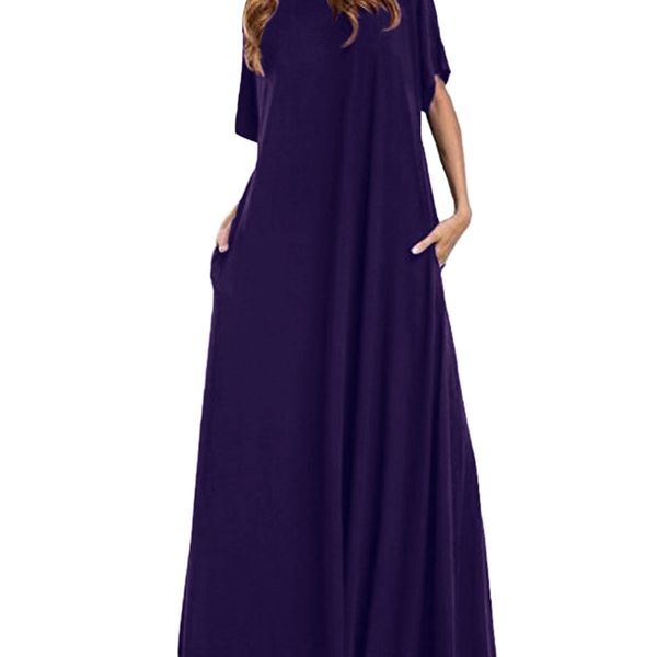 zanzea summer women solid round neck dress casual loose maxi party bodycon long dresses vestidos plus size 5xl y200418, Black;pink
zanzea summer women solid round neck dress casual loose maxi party bodycon long dresses vestidos plus size 5xl y200418, Black;pink