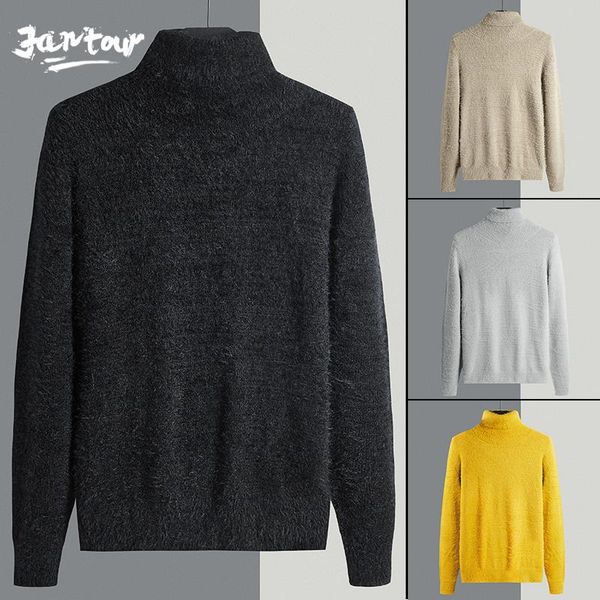 men's sweaters 2021 5 color turtleneck sweater men winter thick warm loose fit black gray yellow solid pullover big size 3xl, White;black
men's sweaters 2021 5 color turtleneck sweater men winter thick warm loose fit black gray yellow solid pullover big size 3xl, White;black