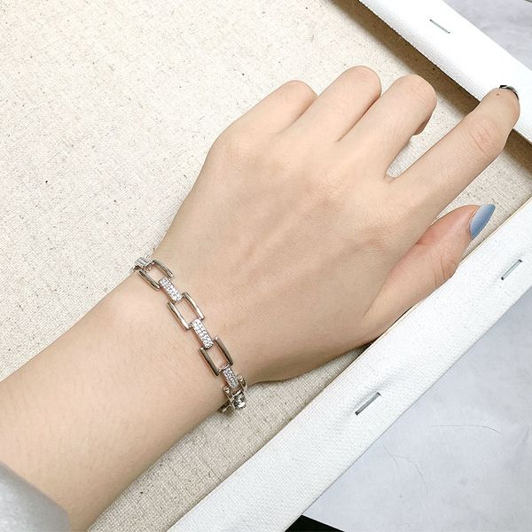 high sense ins minority bracelet national bracelet design cool wind 925 pure silver boudoir simple feminine chain hand jewelry qgwlq, Golden;silver
high sense ins minority bracelet national bracelet design cool wind 925 pure silver boudoir simple feminine chain hand jewelry qgwlq, Golden;silver