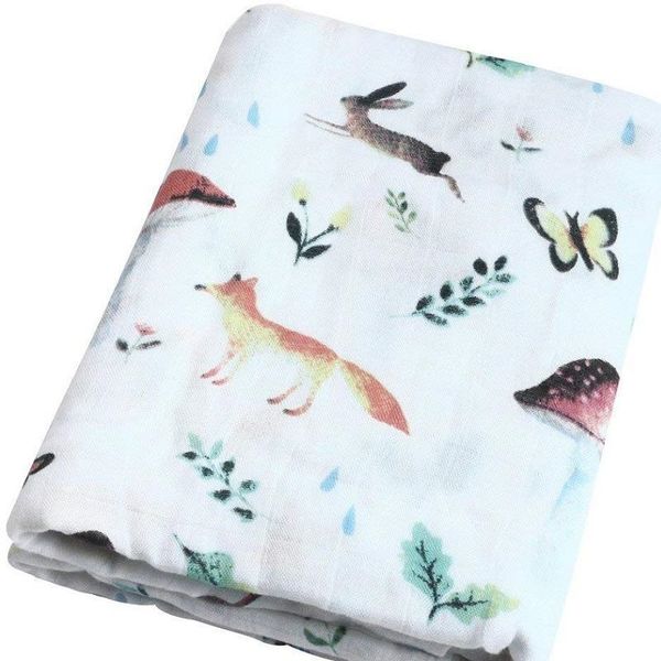 ins 100% bamboo fiber muslin baby blankets rabbit & mushroom blanket bedding swaddle for newborn swaddling bath towel y201009
ins 100% bamboo fiber muslin baby blankets rabbit & mushroom blanket bedding swaddle for newborn swaddling bath towel y201009