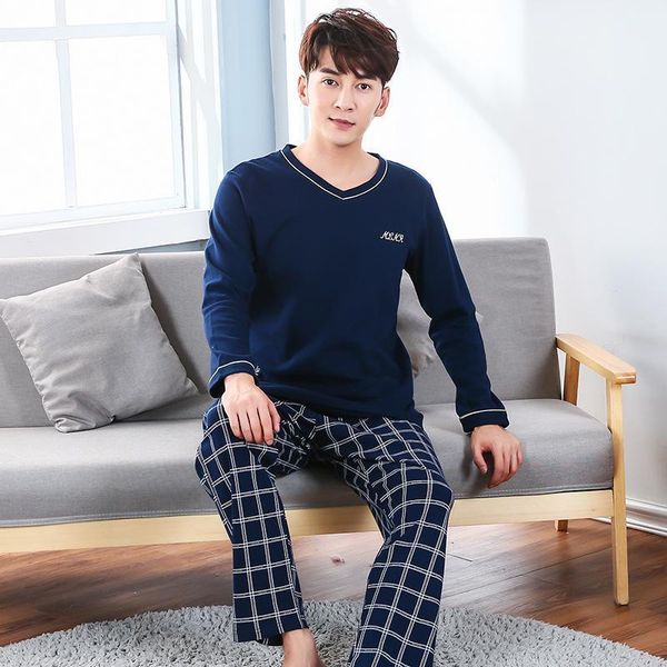 autumn plus size 100% cotton pullover pyjamas men pijamas hombre long-sleeve casual sleepwear men homewear pajamas sets for male1, Black;brown
autumn plus size 100% cotton pullover pyjamas men pijamas hombre long-sleeve casual sleepwear men homewear pajamas sets for male1, Black;brown