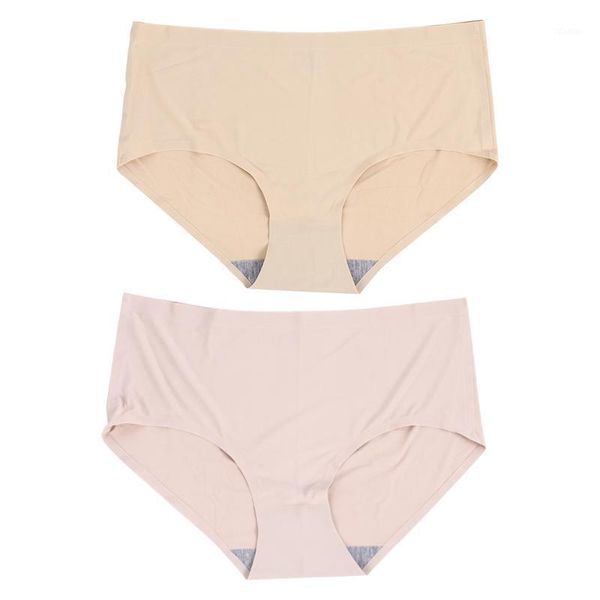 2pcs ice silk fabrics panties mid-waist one-piece underwear seamless underpants1, Black;pink
2pcs ice silk fabrics panties mid-waist one-piece underwear seamless underpants1, Black;pink
