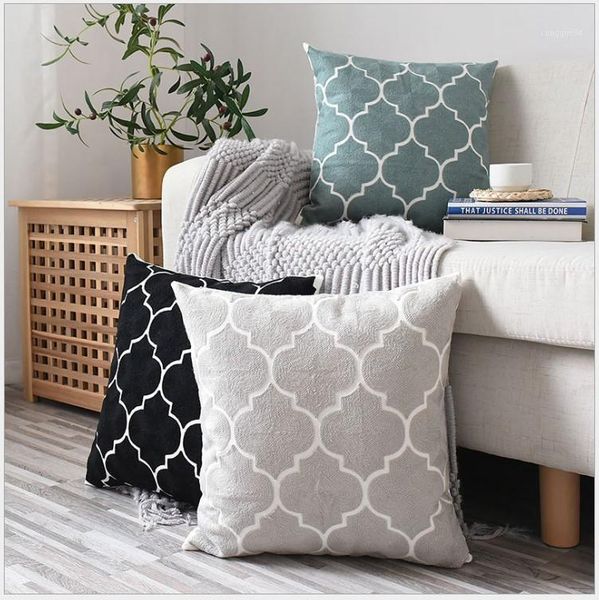 home decor embroidered cushion cover grey black green geometric canvas cotton square embroidery pillow cover 45x45cm pillow sham1
home decor embroidered cushion cover grey black green geometric canvas cotton square embroidery pillow cover 45x45cm pillow sham1