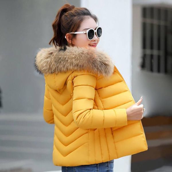 women's down & parkas cotton coat female jacket parka big fur collar autumn winter women clothes 2021 korean vintage plus size zt4706, Black
women's down & parkas cotton coat female jacket parka big fur collar autumn winter women clothes 2021 korean vintage plus size zt4706, Black