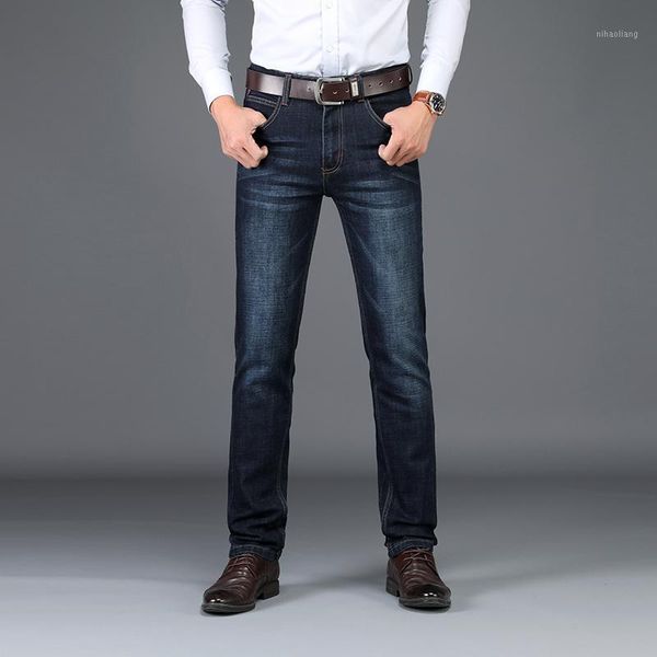 men's jeans sulee brand men's midweight business casual slim straight stretch denim pants trousers classic cowboys young man1, Blue
men's jeans sulee brand men's midweight business casual slim straight stretch denim pants trousers classic cowboys young man1, Blue