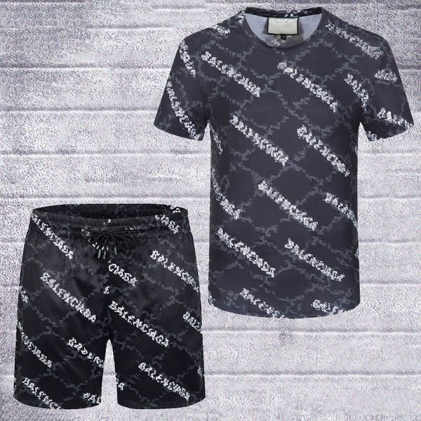22ss european mens fashion tracksuits summer t shirts + shorts clothing sets with letters casual streetwear trend suits men breathable tees, Gray
22ss european mens fashion tracksuits summer t shirts + shorts clothing sets with letters casual streetwear trend suits men breathable tees, Gray