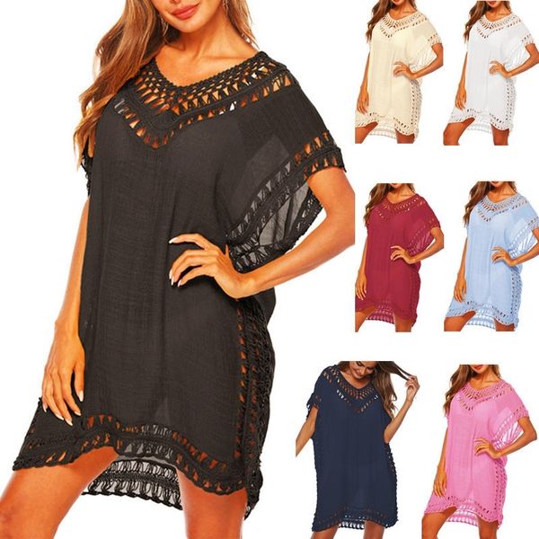 tunic beach dress white cover up for women black chiffon pareos dresses ladies beachwear wear bikini swimsuit cover-up t200324, White;black
tunic beach dress white cover up for women black chiffon pareos dresses ladies beachwear wear bikini swimsuit cover-up t200324, White;black