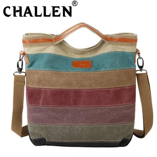 women handbag vintage stripe canvas leather school travel shoulder bag messenger crossbody bag handle large tote bags bga-66
women handbag vintage stripe canvas leather school travel shoulder bag messenger crossbody bag handle large tote bags bga-66