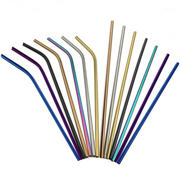5pcs colorful metal straws set pink reusable drinking straws rainbow bent straight 304 stainless steel straw with clean brush1
5pcs colorful metal straws set pink reusable drinking straws rainbow bent straight 304 stainless steel straw with clean brush1